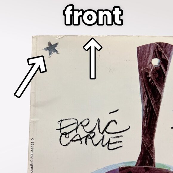 Eric Carle Pancakes Pancakes 1992 Vintage Scholastic Large Book - Picture 8 of 8